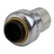 Apollo 1/4 in. (3/8 in. O.D.) x 1/4 in. Chrome Compression Stop Valve Connector FSBFAU14 - alternate 4